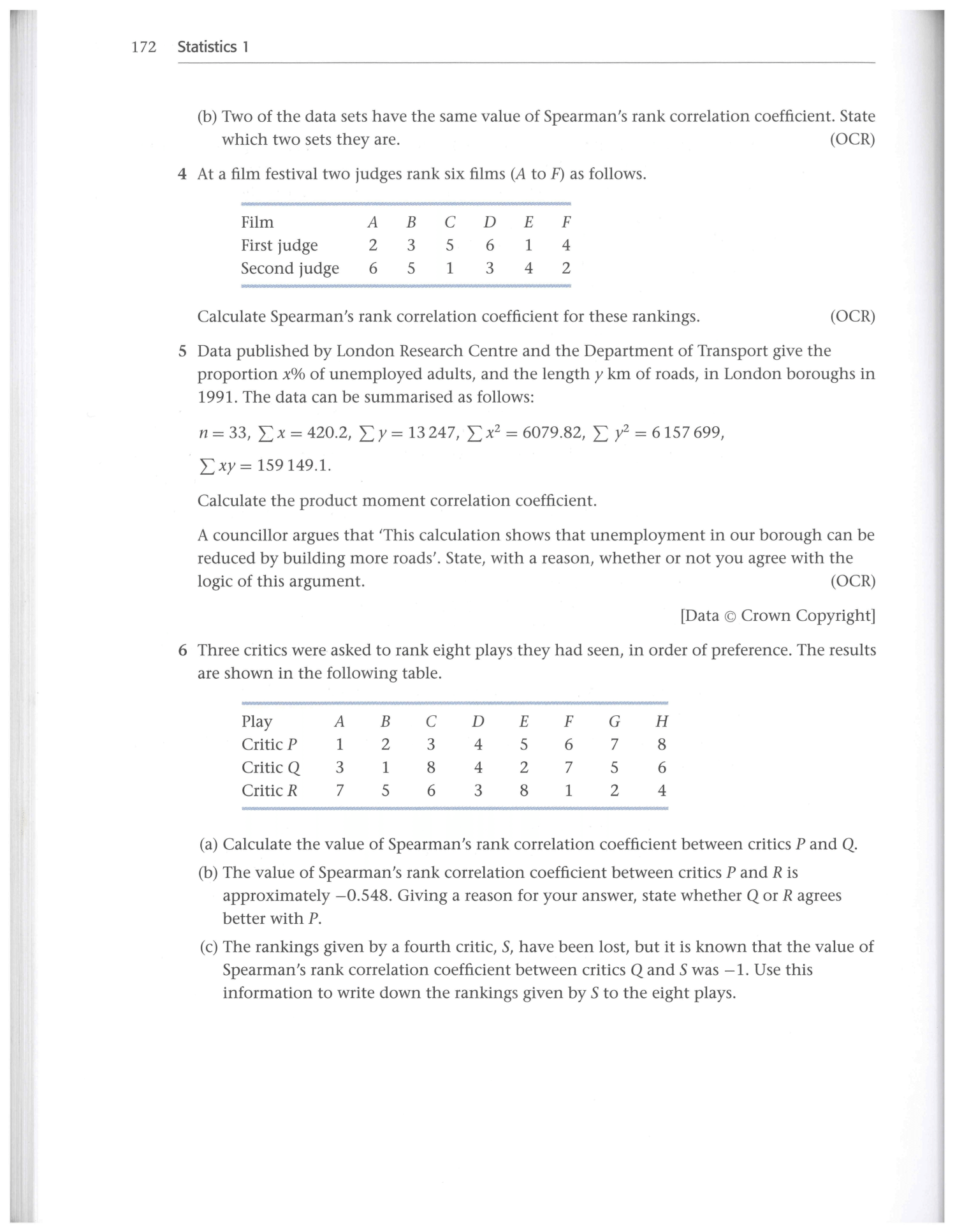 Cambridge Statistics